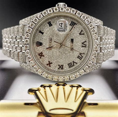 fully iced out rolex day date